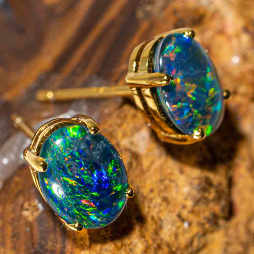 Opal Earrings